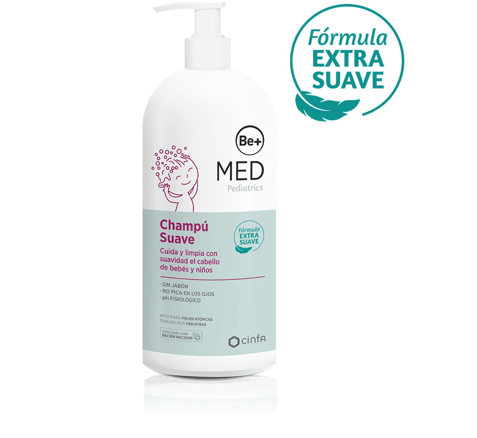 Be+ Med Pediatrics Champú Suave 300ml